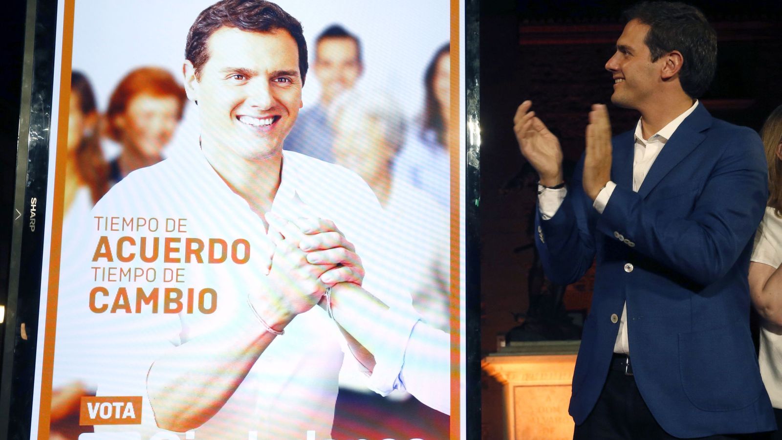 Foto: El candidato a la presidencia del gobierno por Ciudadanos, Albert Rivera. (EFE)