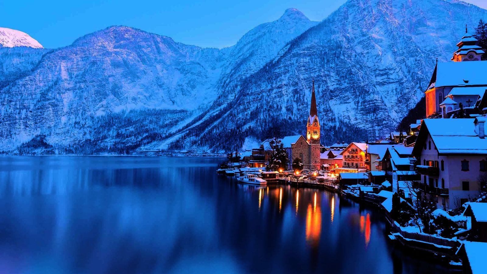 Foto: Imagen de Hallstatt, pueblo de Austria donde la agencia Snowmada te llevará este invierno.