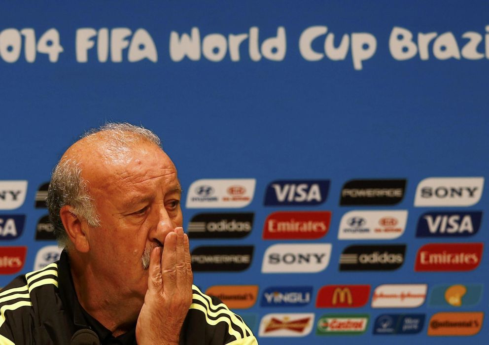 Foto: Vicente del Bosque no ha dado con la tecla de la Selección en el Mundial de Brasil.
