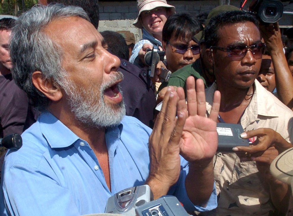 Foto: El presidente de Timor Oriental pide el fin de la ola de violencia que ha causado miles de refugiados