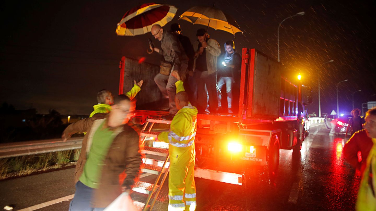 Rescatados en Orihuela, cerca de Murcia (Reuters)