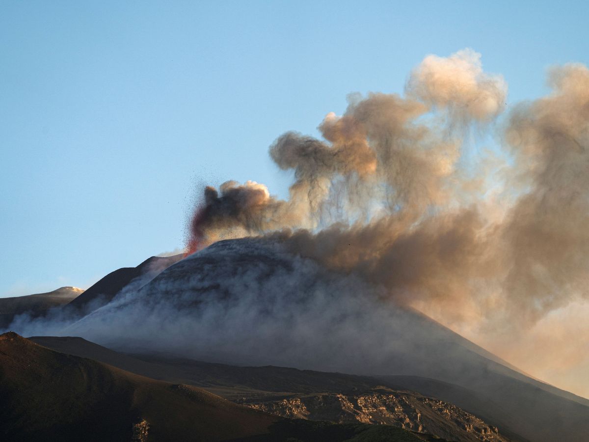 Foto: Volcán Etna. (Reuters)