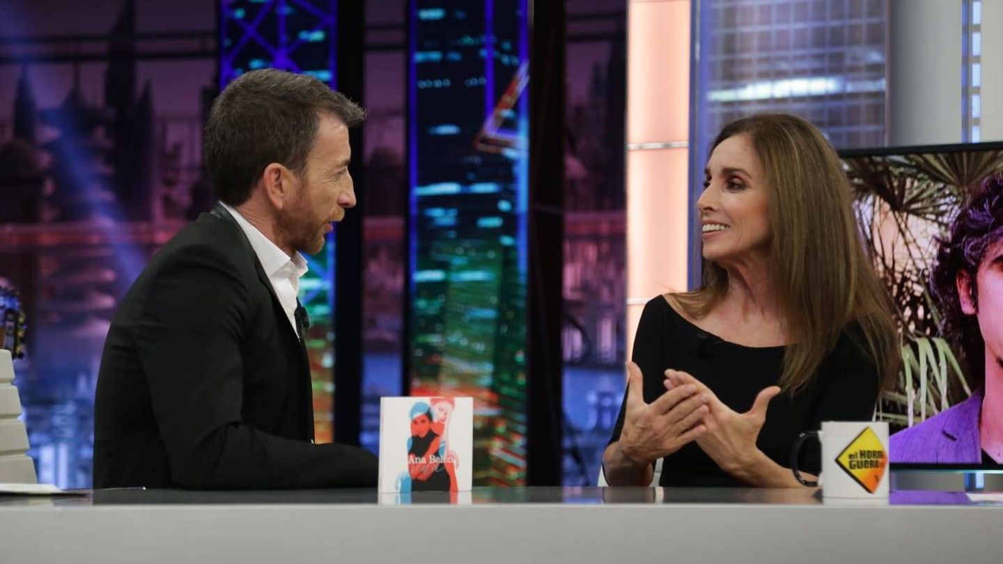Ana Belén durante su entrevista en 'El Hormiguero' con Pablo Motos. (Atresmedia)