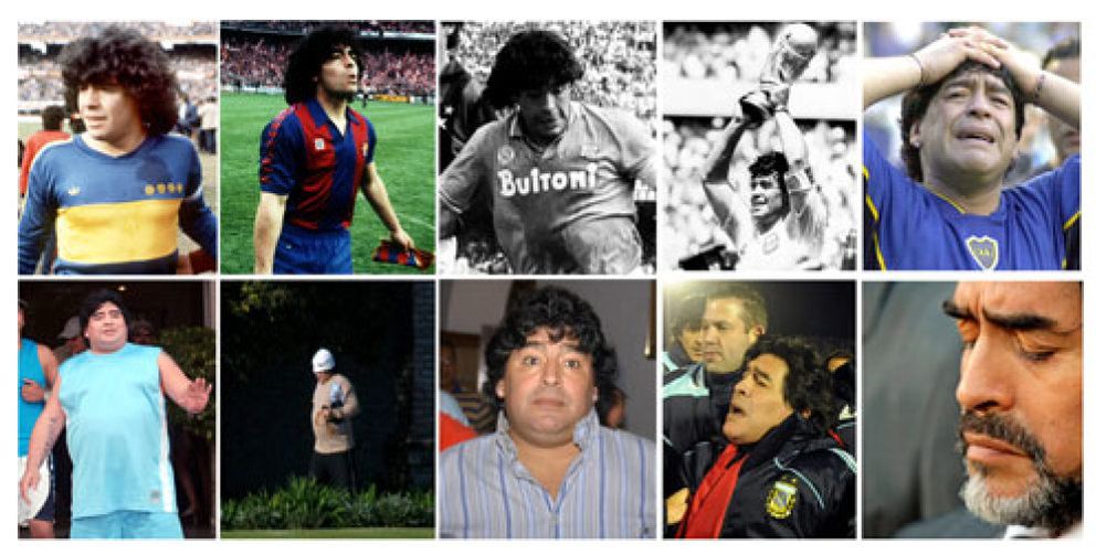Foto: Maradona cancela su cumpleaños por las deudas con el fisco: 37 millones de euros