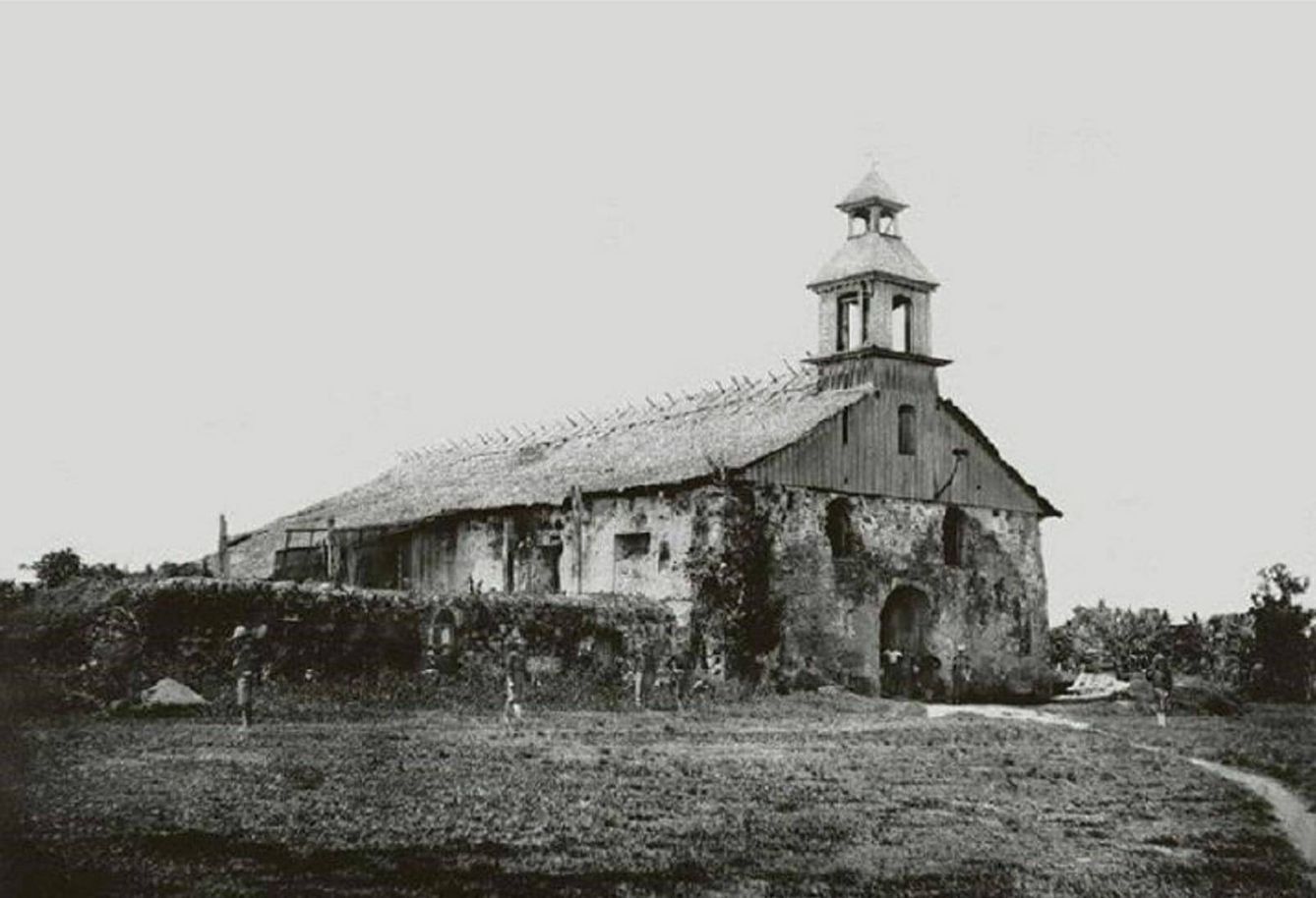 La iglesia de Baler, Filipinas.