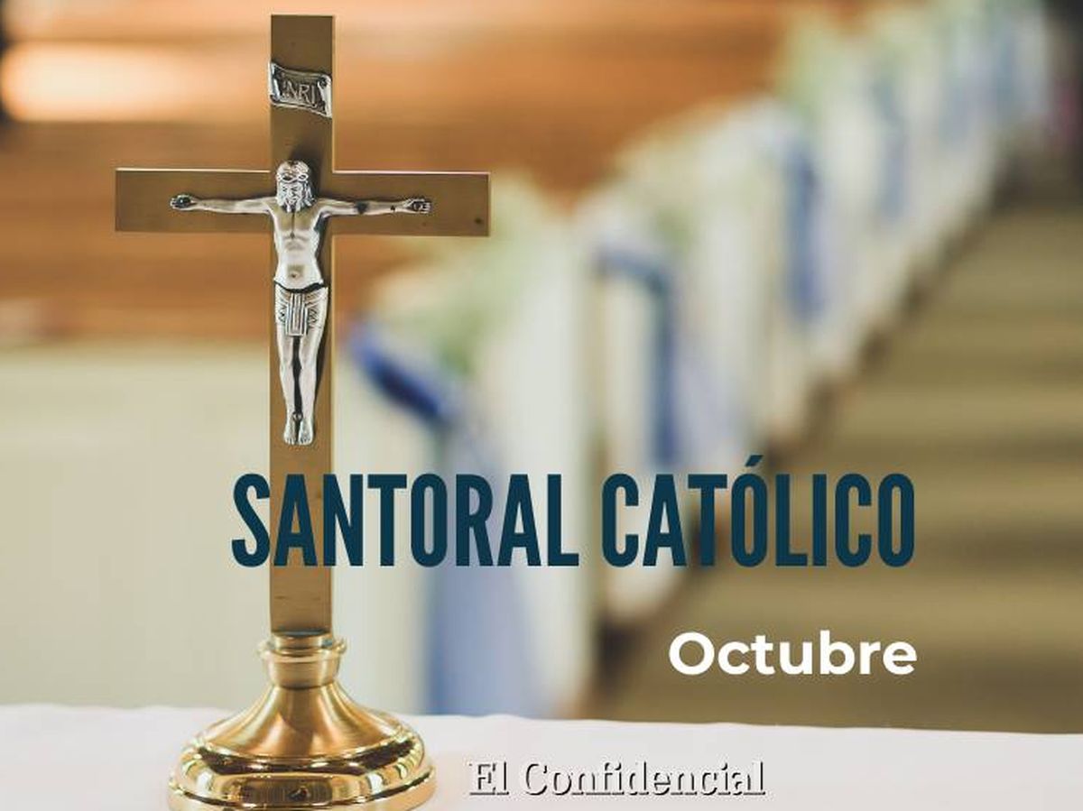 Foto: Santoral católico del mes de octubre (EC)