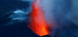 Post de Directo | La lava avanza por el sur del volcán, a seis metros por hora,  y sigue la sismicidad