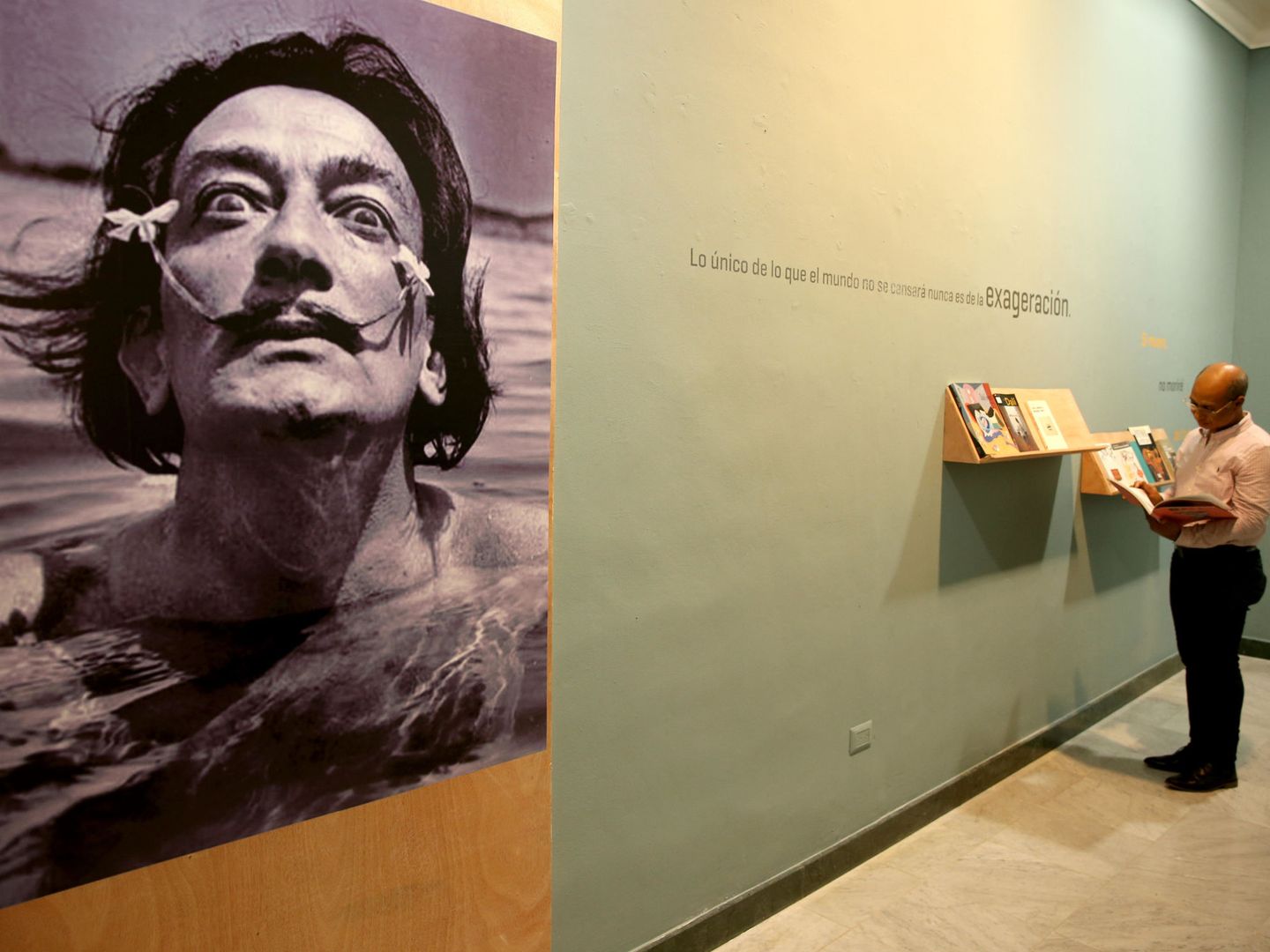 Exposición de Dalí.