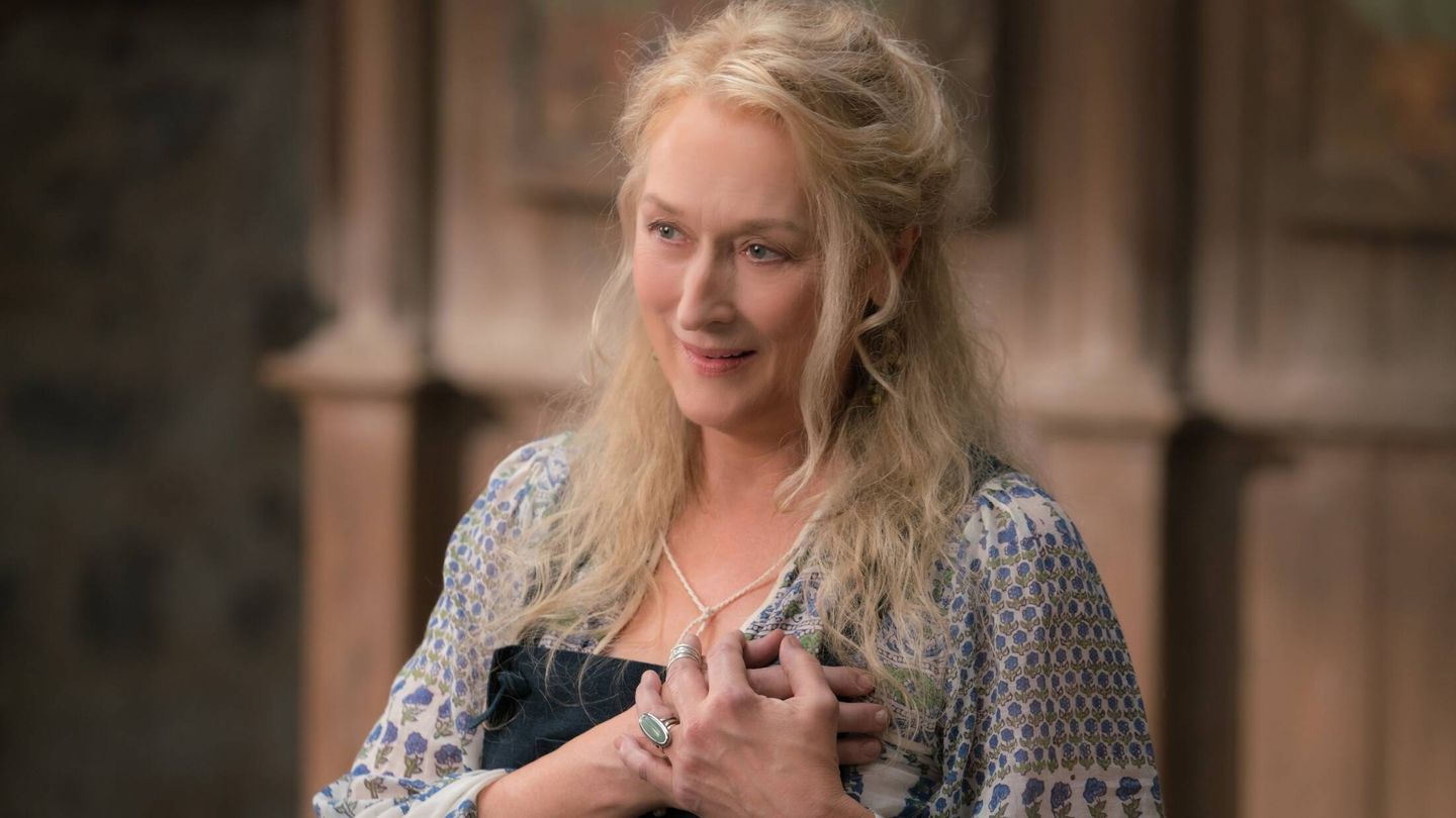 Meryl Streep en 'Mamma Mia' en 2008.