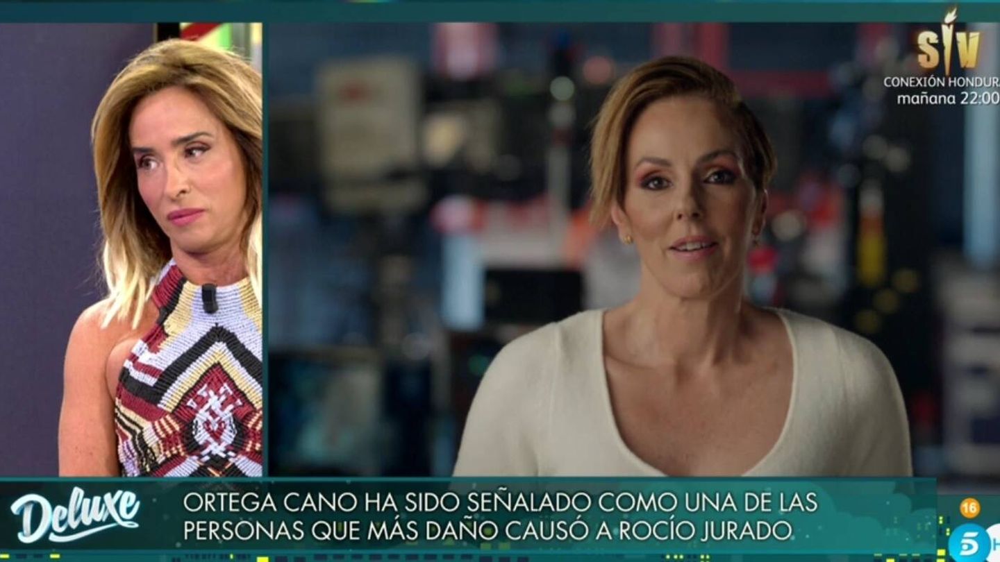 Patiño y Rocío Carrasco. (Telecinco).