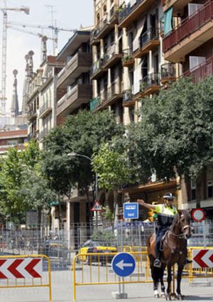 Más de 300 obras colapsan Barcelona en el mes de agosto