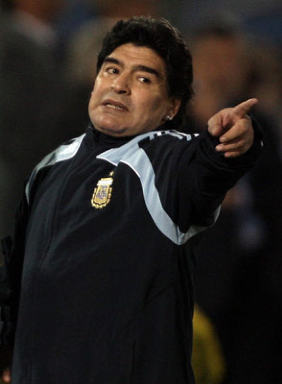 Foto: Peligra el Mundial para Argentina y Maradona se enfrenta a la prensa