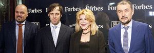 La baronesa Thyssen, Entrecanales y Samaranch apadrinan el lanzamiento de 'Forbes' en España