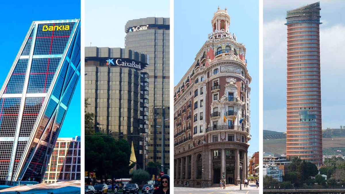 De KIO a las torres negras de Diagonal: las joyas inmobiliarias de la nueva Caixa-Bankia