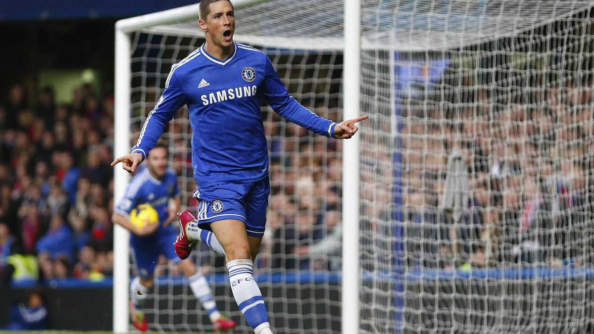 Pleno de españoles y diana de Fernando Torres en el Chelsea de Mourinho