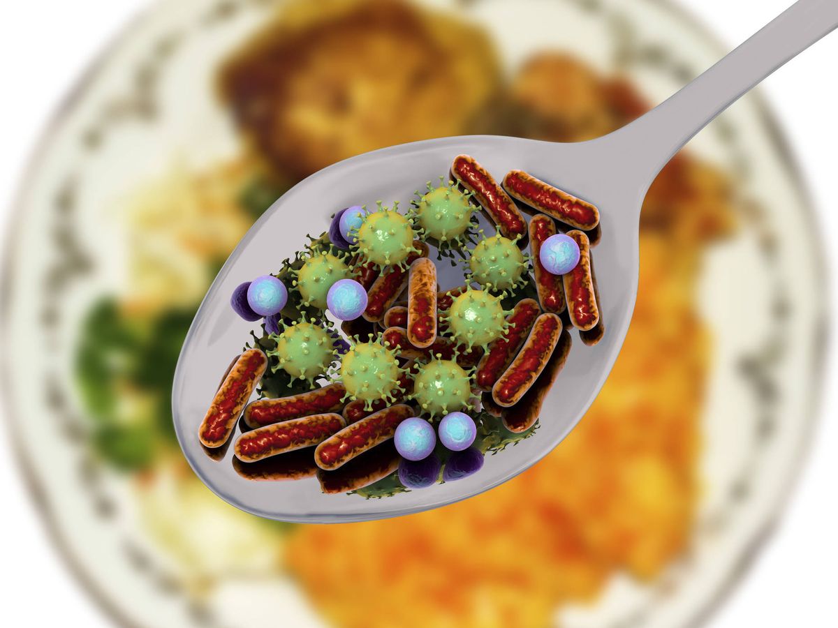 Foto: La gastroenteritis se puede contraer por comida contaminada. (iStock)