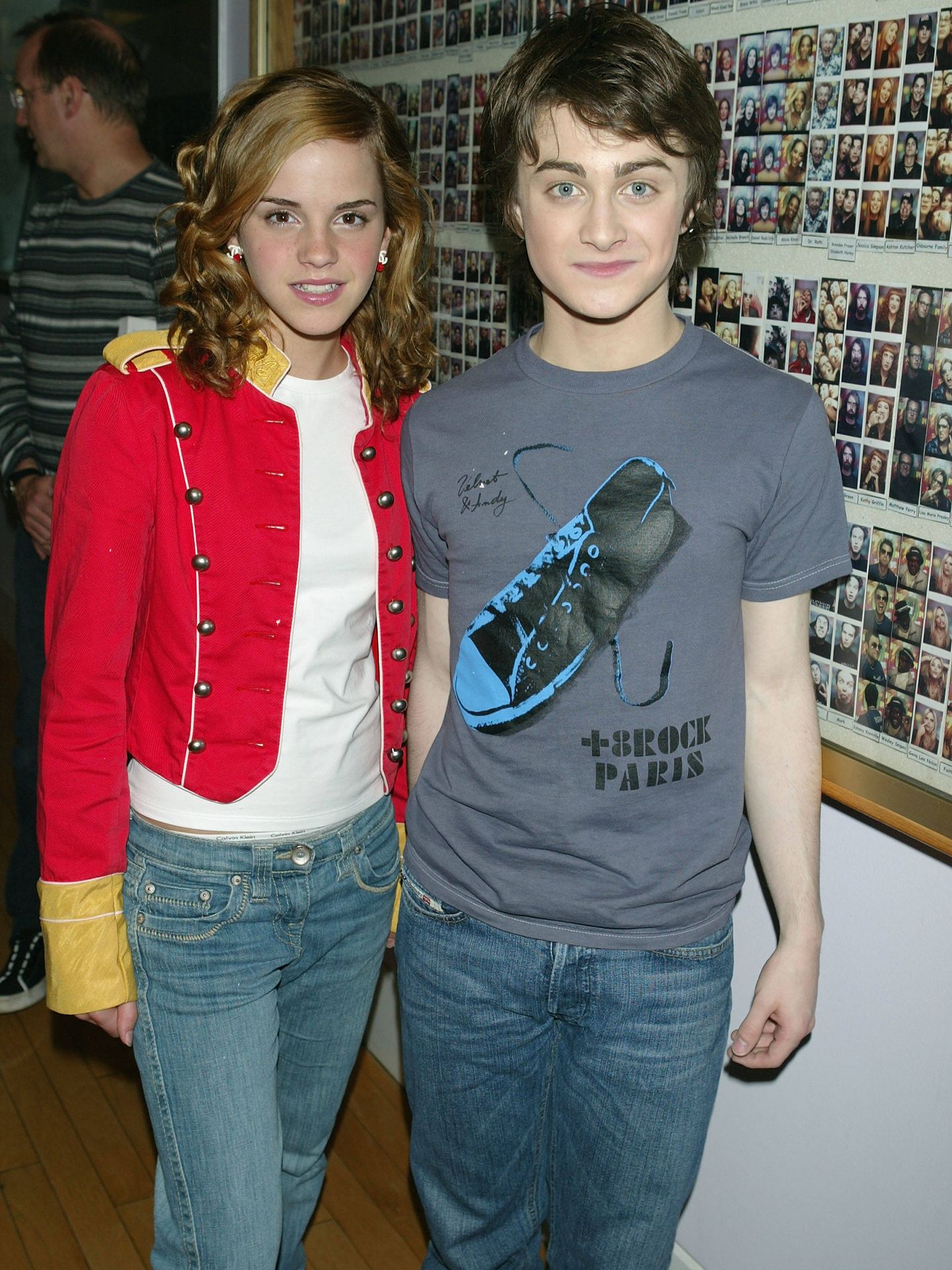  Watson y Radcliffe, en una imagen de 2004. (Getty)