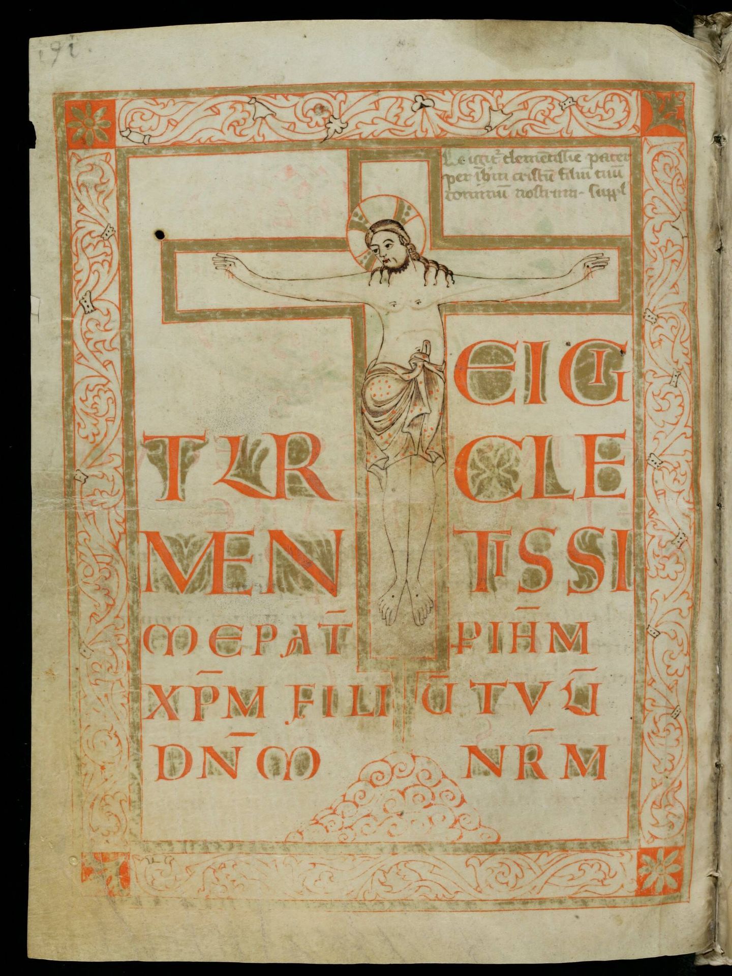 Uno de los códices con cantos gregorianos que se custodian en la abadía de San Pedro de Solesmes.