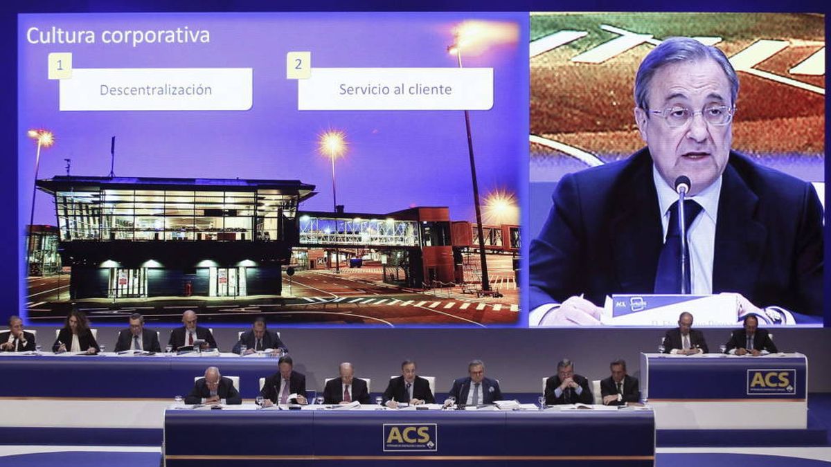 Florentino Pérez salva 'in extremis' el descafeinado plan de opciones de ACS