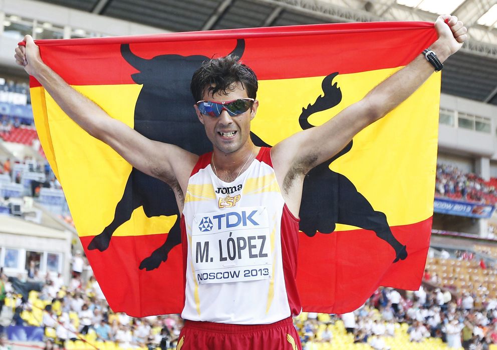Foto: Miguel Ángel López, bronce en 20 km marcha