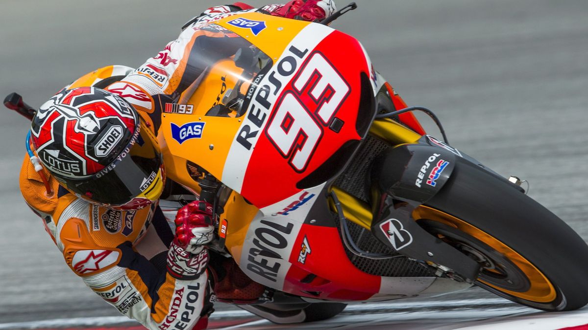 Marc Márquez sigue a golpe de récord en MotoGP con la octava pole del año