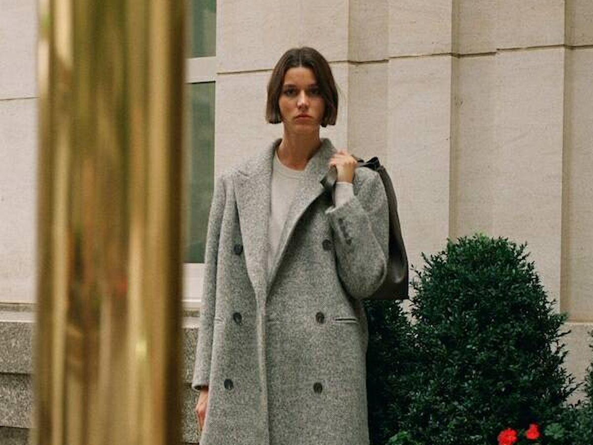 Salida Groseramente cepillo Este abrigo gris de lana de Massimo Dutti es una inversión rentable para el  frío