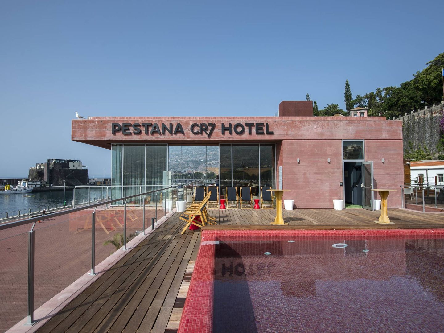 El hotel Pestana CR7 Funchal, en Madeira.  (Getty)