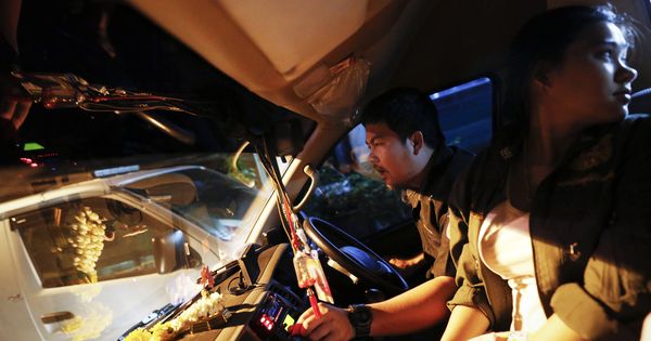 Foto: Un servicio de rescate gratuito contra los accidentes de carretera en Tailandia. (Reuters)