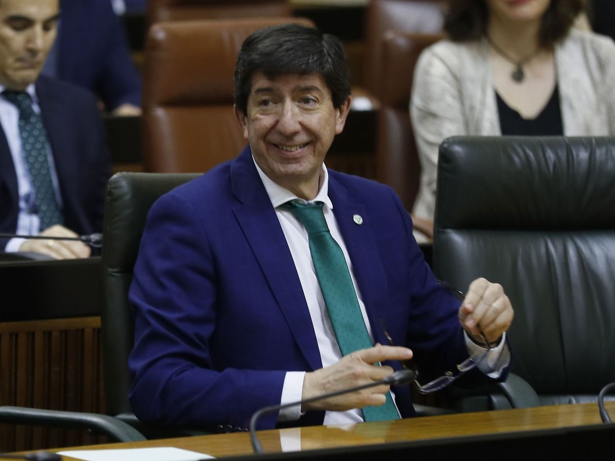 Foto: El vicepresidente de la Junta de Andalucía, Juan Marín. (EFE)