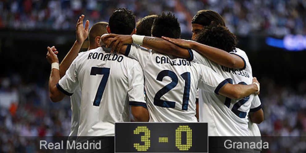 Foto: El Real Madrid protagoniza un partido tosco pero cumple y ya sabe lo que es ganar en Liga