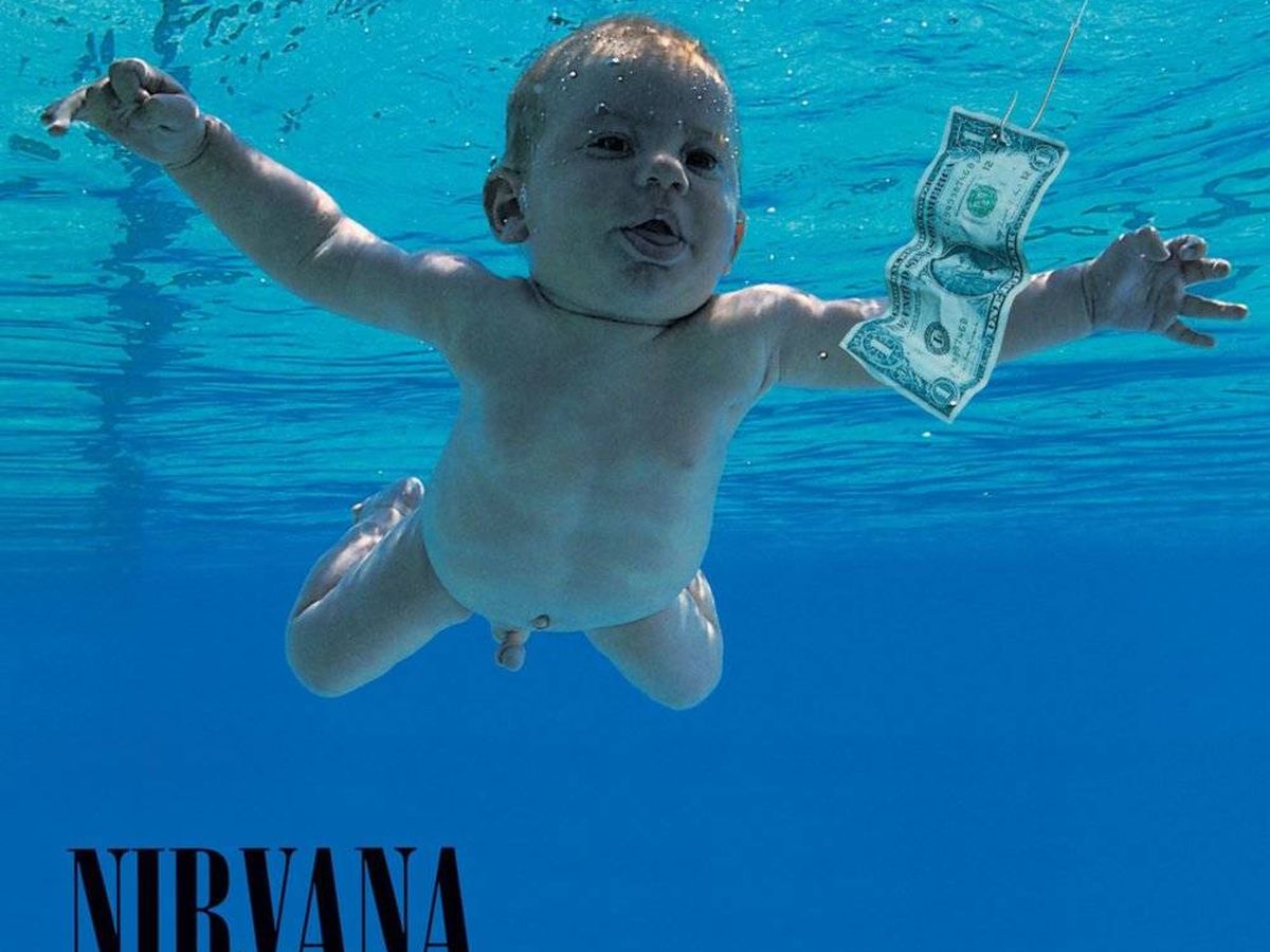 Foto: Portada del disco 'Nevermind' de Nirvana.