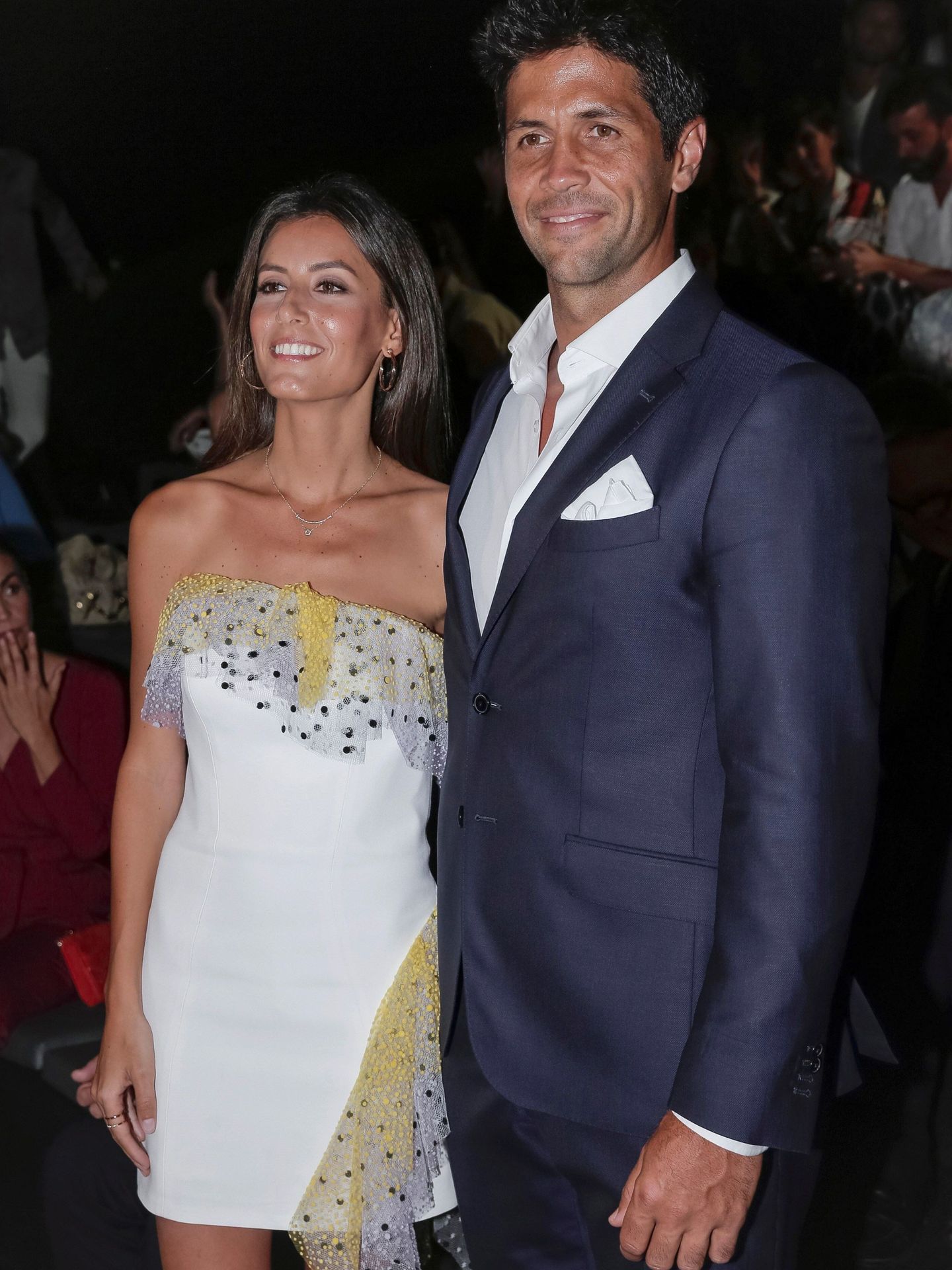 El tenista Fernando Verdasco y su mujer,  Ana Boyer. (EFE)
