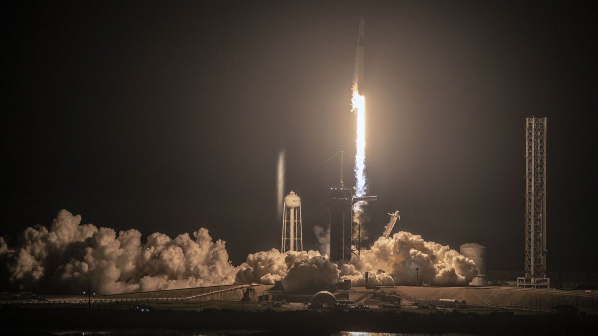 La NASA envía su nueva misión a la Estación Espacial Internacional en una nave de SpaceX