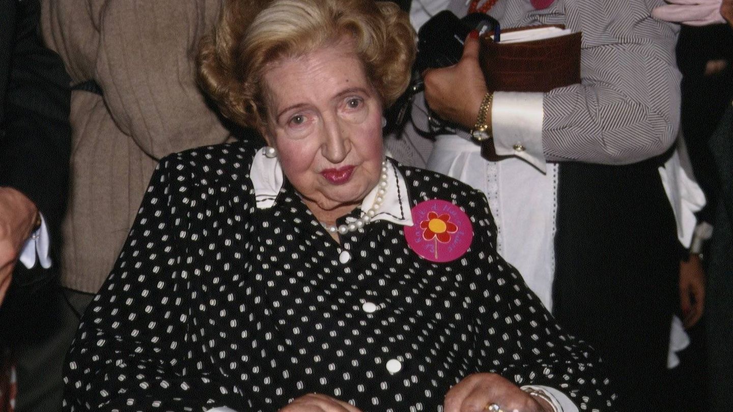 Doña María de las Mercedes en 1994. (Cordon Press)
