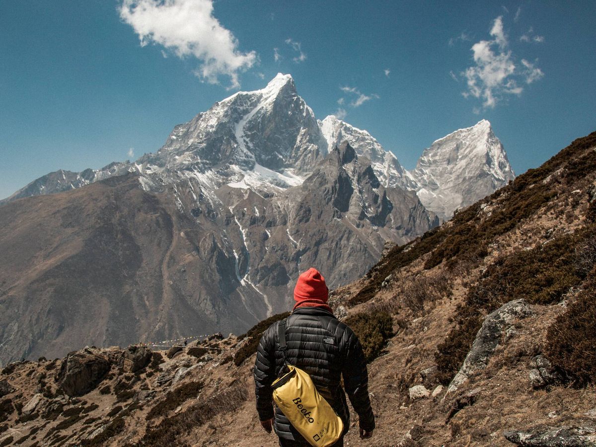 Foto: Vista del monte Everest desde Nepal. (Unsplash)