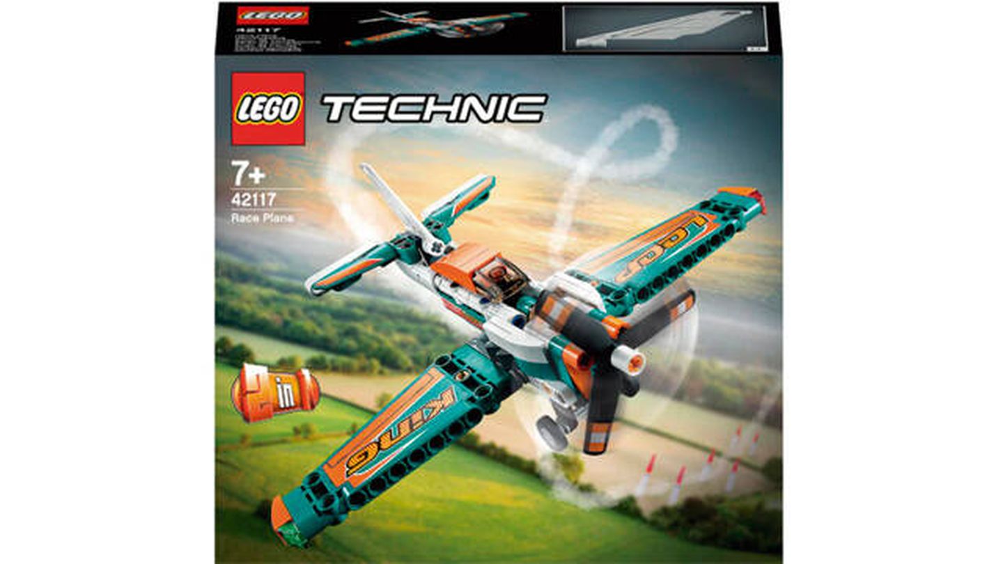 Lego Technic avión de carreras