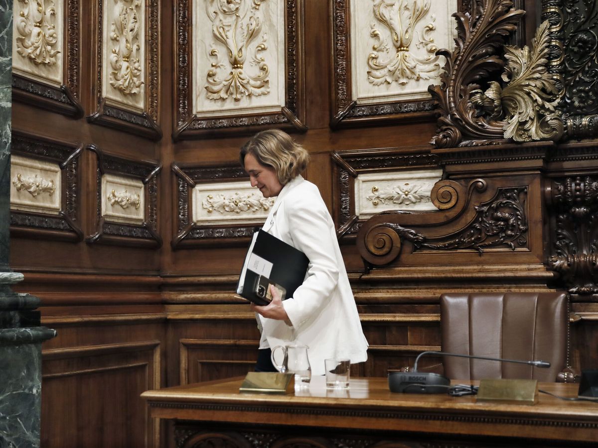 Foto: La alcaldesa en funciones de Barcelona, Ada Colau. (EFE/Andreu Dalmau)