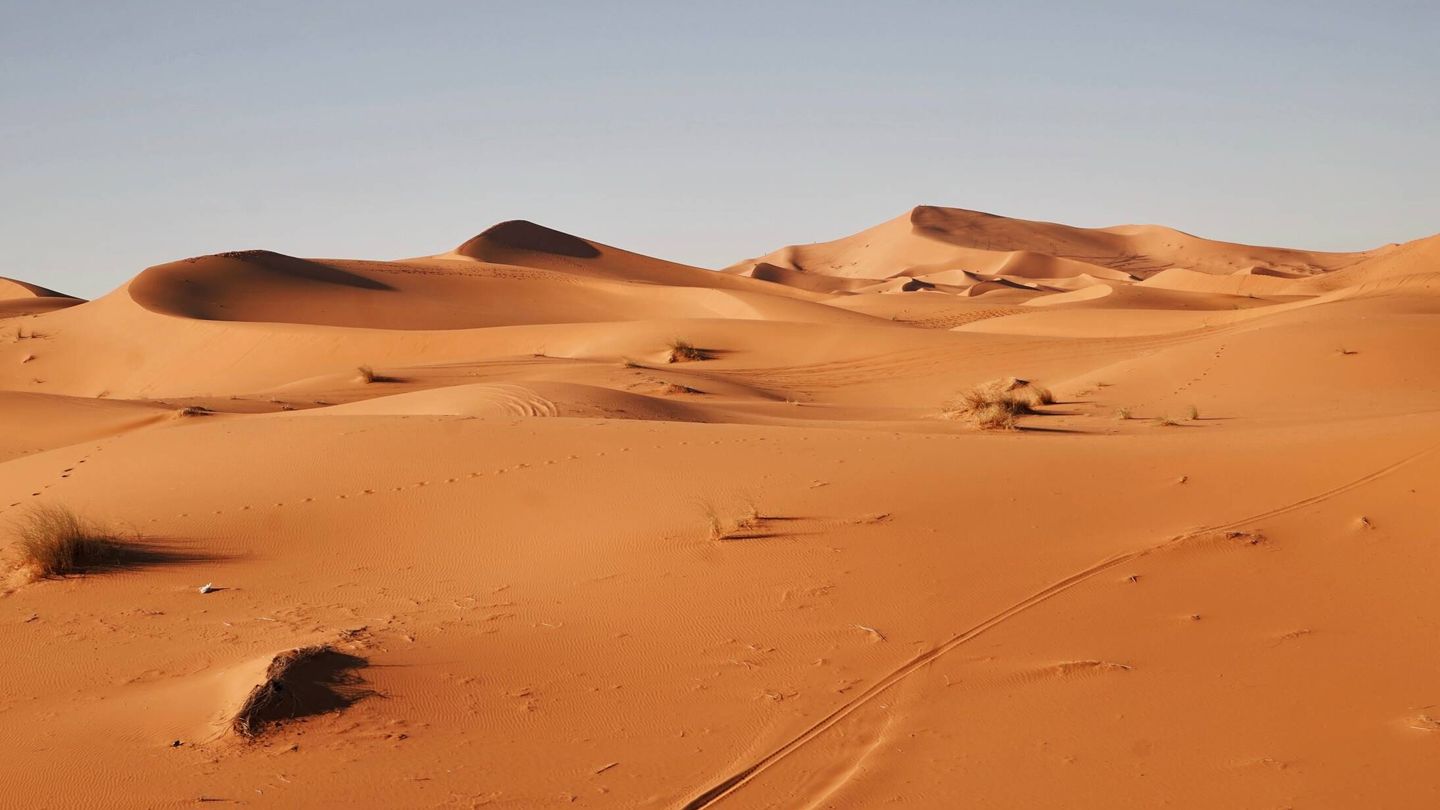 La aridificación del norte de África es una de las causas del aumento de la presencia de polvo sahariano en España. Unsplash