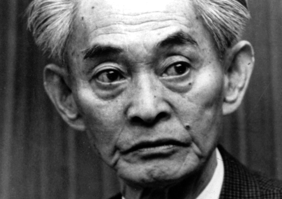 Foto: El novelista japonés Yasunari Kawabata.