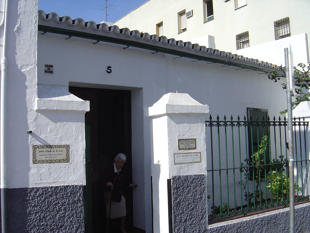 Foto: Casa natal de Santa Ángela de la Cruz situada en Sevilla, España. 