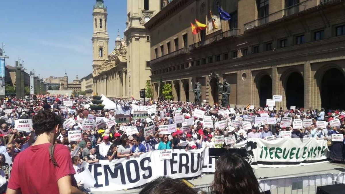 La irrupción de Teruel Existe asusta a PSOE y PP: "Hartos de promesas incumplidas"