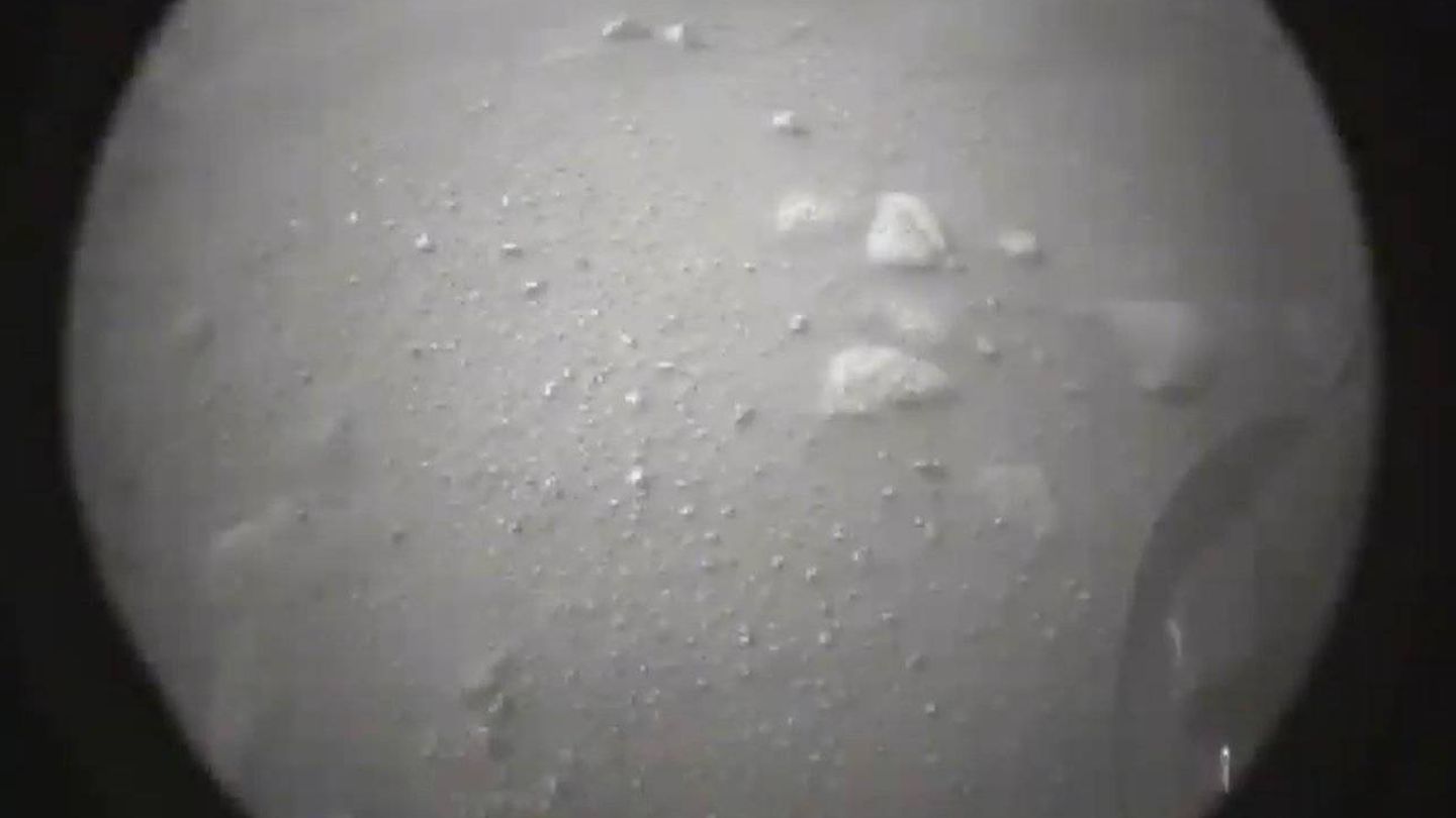 Segunda imagen de la superficie de Marte enviada por Perseverance. (NASA)