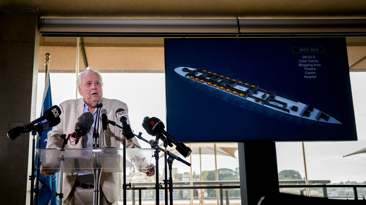 Un millonario australiano quiere construir un nuevo Titanic, "muy superior al original"