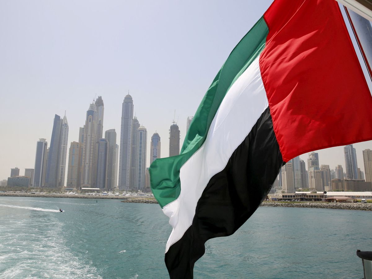 Foto: Bandera de los Emiratos Árabes Unidos. (Reuters/Ahmed Jadallah)