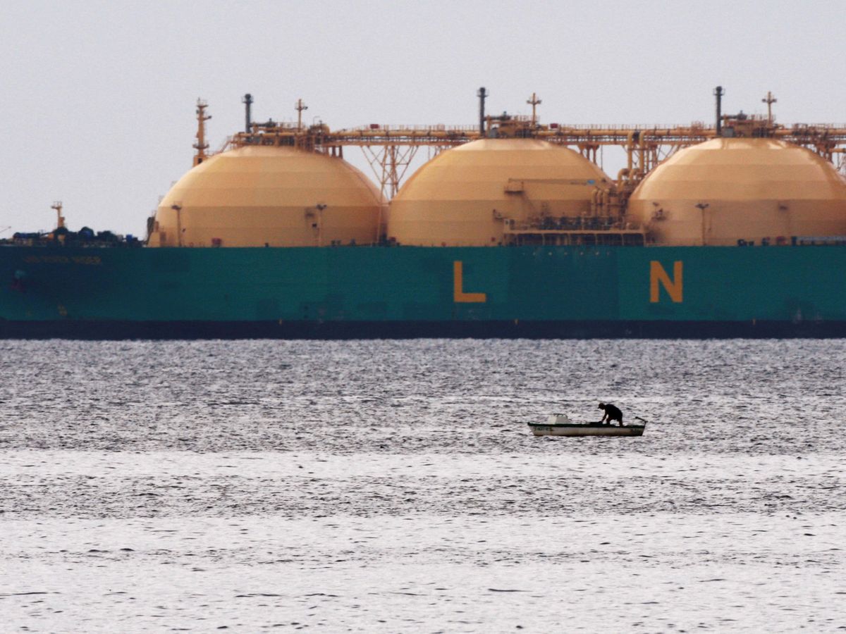 Foto: Imagen de archivo de un buque metanero. (Reuters)
