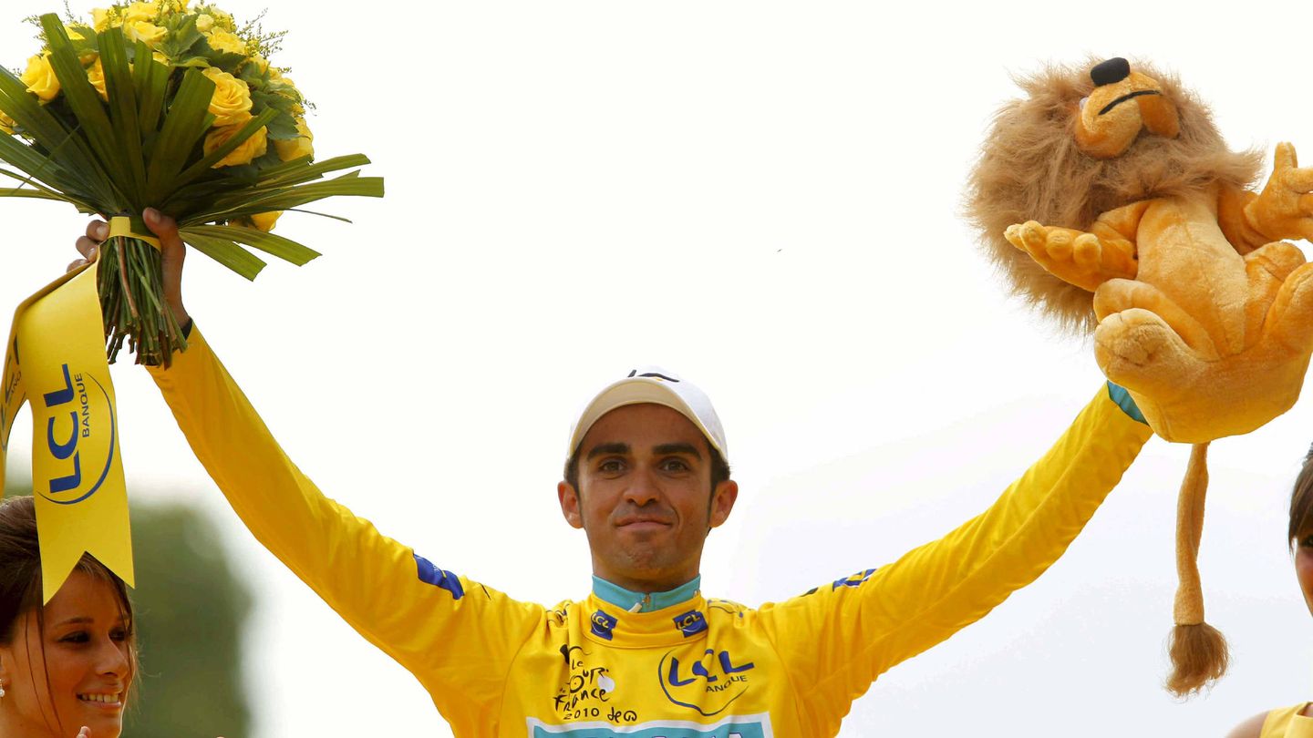 ÁLBUM: Las mejores imágenes de la carrera del Alberto Contador
