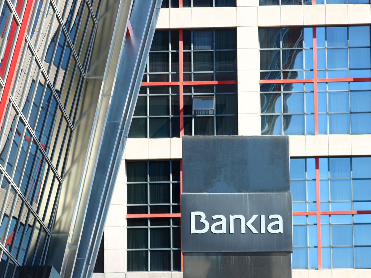 Foto: Logo de Bankia en la sede del grupo, en Madrid. (Reuters)