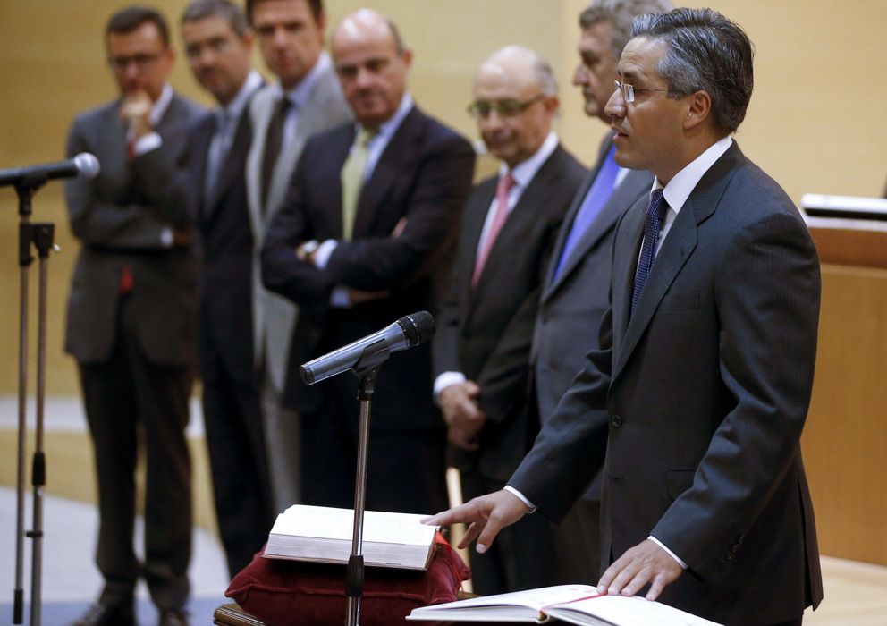 Foto: José María Fernández Rodríguez toma posesión del cargo de Director General del Tesoro (Efe)