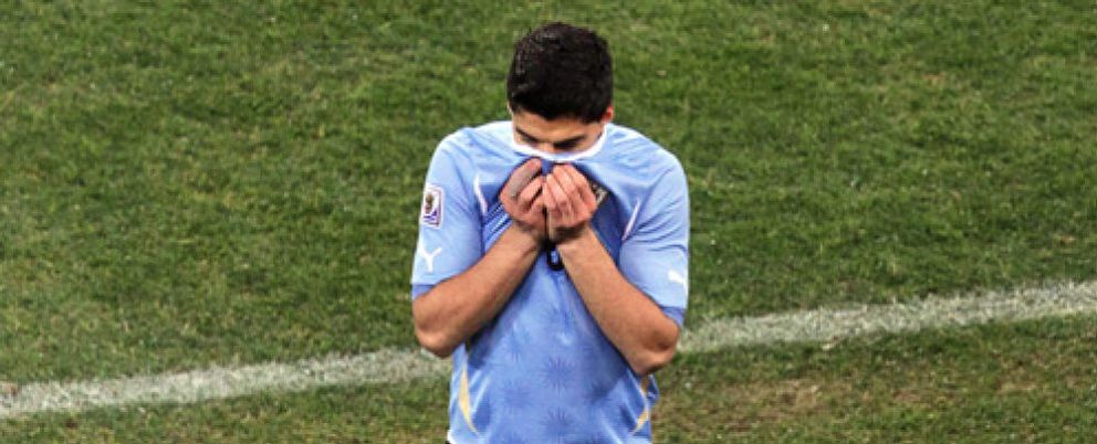 Foto: Luis Suárez podría perderse una hipotética final del Mundial