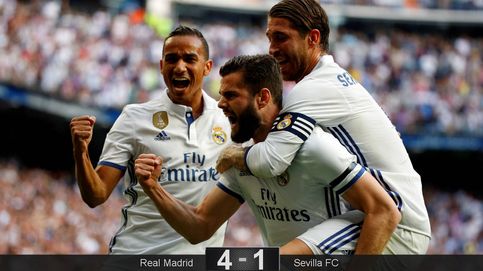Una final menos, quedan tres: el Madrid golea al Sevilla y aún sueña con el doblete